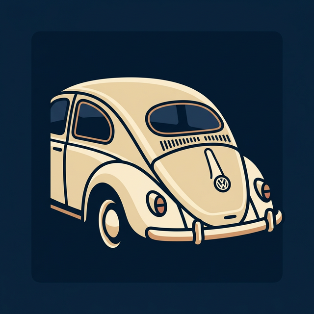 Type 1 Beetle Oval (1953-57)